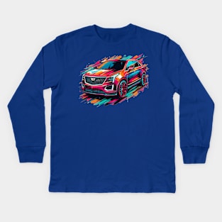 Cadillac XT5 Kids Long Sleeve T-Shirt